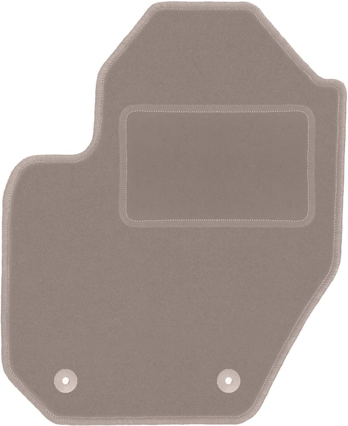 Beige bestuurdersmat voor: Volvo XC60 I crossover (2008-2017)