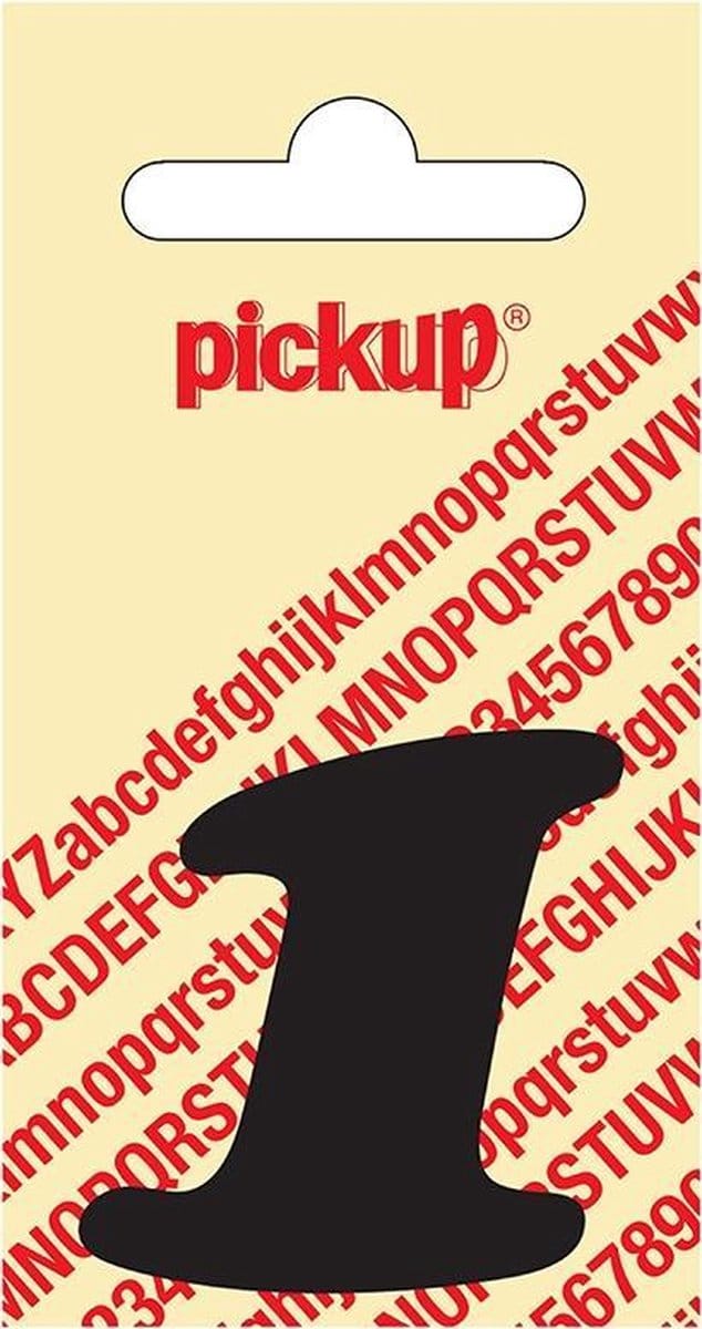 Pickup plakcijfer CooperBlack 40 mm - zwart 1