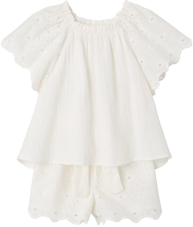 Vertbaudet 2-delige set met short voor meisjes Ella Happy Time