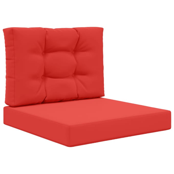 vidaXL Buiten bankkussen Polyester Rood 60 x 60 cm