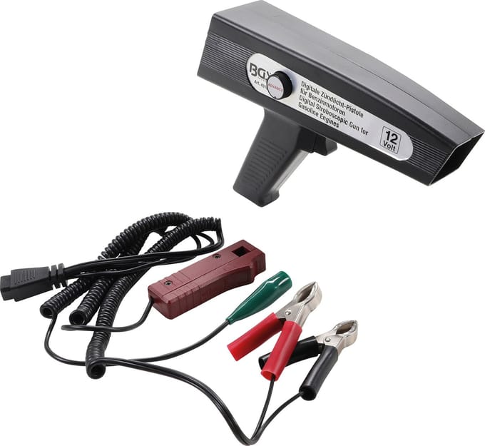 BGS Digitale stroboscooplamp - voor benzinemotoren