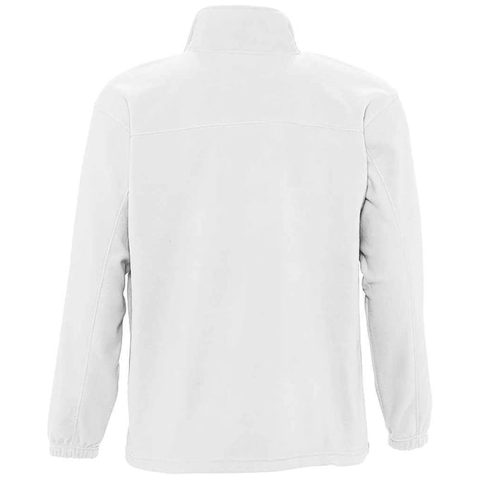 SOLS Dames/dames North Full Zip Fleece Jacket (Wit)