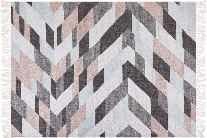 NAKKAS - Jute vloerkleed - Multicolor - 140 x 200 cm - Jute