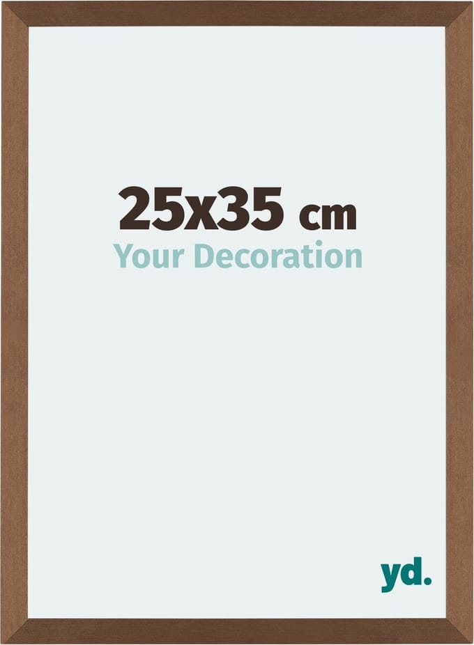 Your Decoration - Fotolijst 25x35 cm - MDF - Koper Decor - Mura