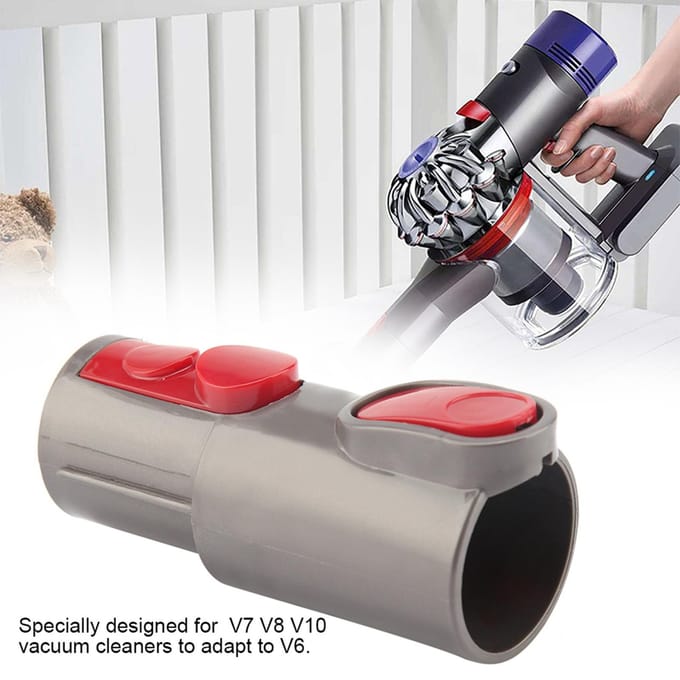 Aansluitadapter voor V6 omgezet naar V7 V8 V10 stofzuiger gray