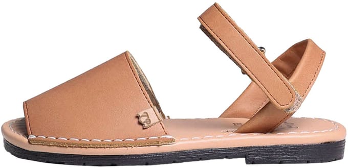 Leren kindersandalen met klittenbandsluiting | COVA-SA