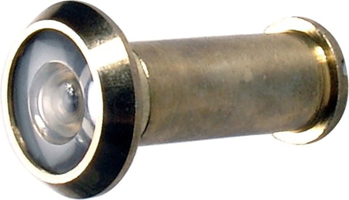 BGS Deurspion messing gepolijst Ø 14 mm
