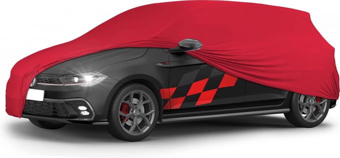 Walser Overtrek Indoor Stretch Plus Maat 1 Auto rood