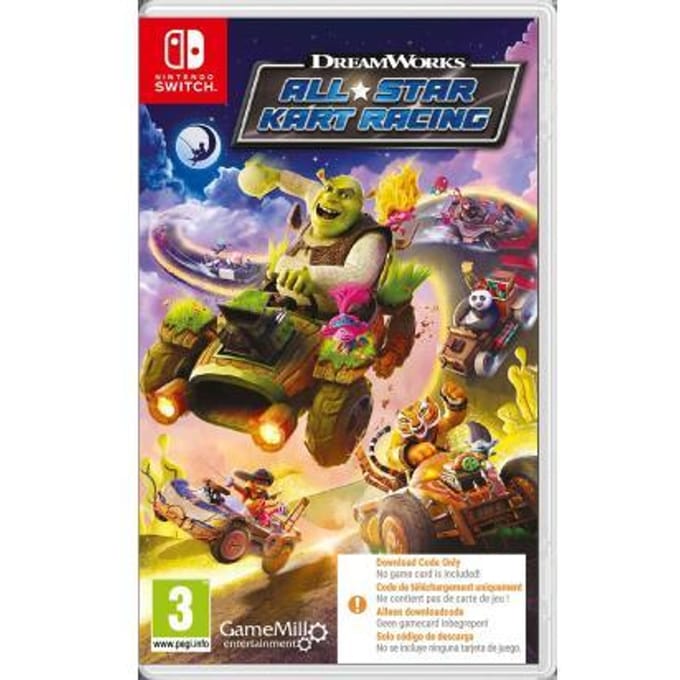 Nintendo Switch Switch Dreamworks All-Star Kart Racing ENG/FR (CIB) Games