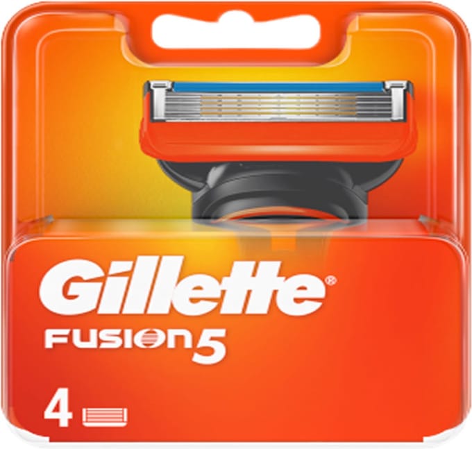 Gillette Fusion Manual - 4 stuks - Scheermesjes