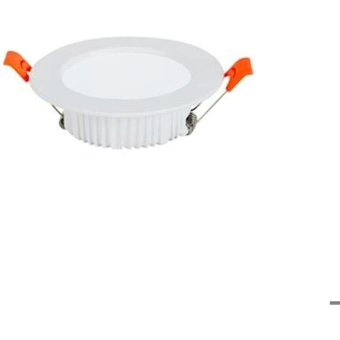 LED Downlight - Inbouw Rond 12W - Warm Wit 3000K - Mat Wit Aluminium - Ø120mm