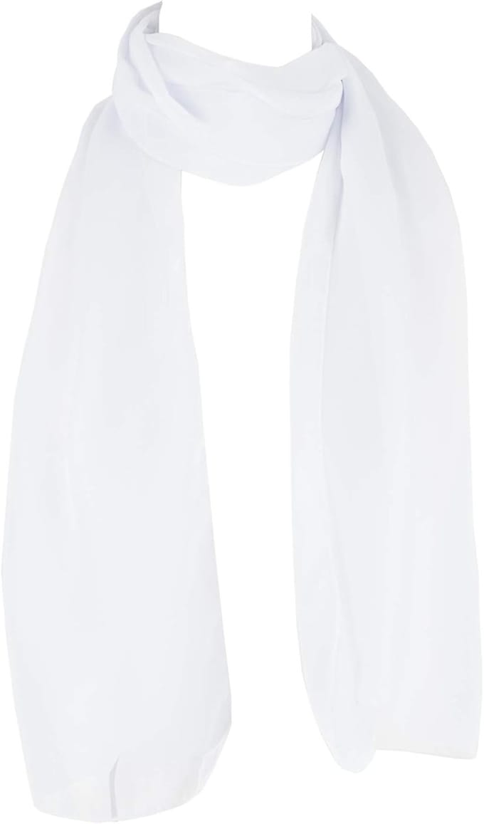 To Socks Chiffon Sjaal Sheer Wrap voor Vrouwen