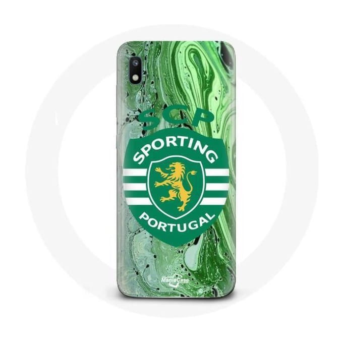 Coque - maniacase - Samsung Galaxy A10 - Souple - Protection - Sporting Portugal noir