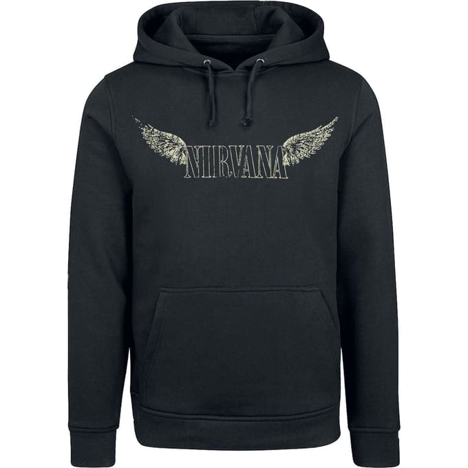Nirvana Trui met capuchon - In utero - S tot 3XL - voor Mannen - zwart