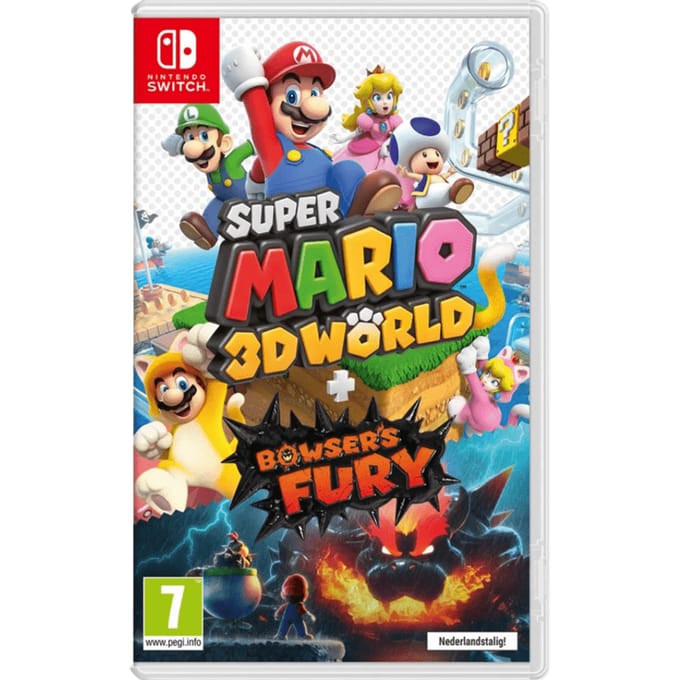 Nintendo Switch - Switch Super Mario 3D World + Bowser's Fury Games