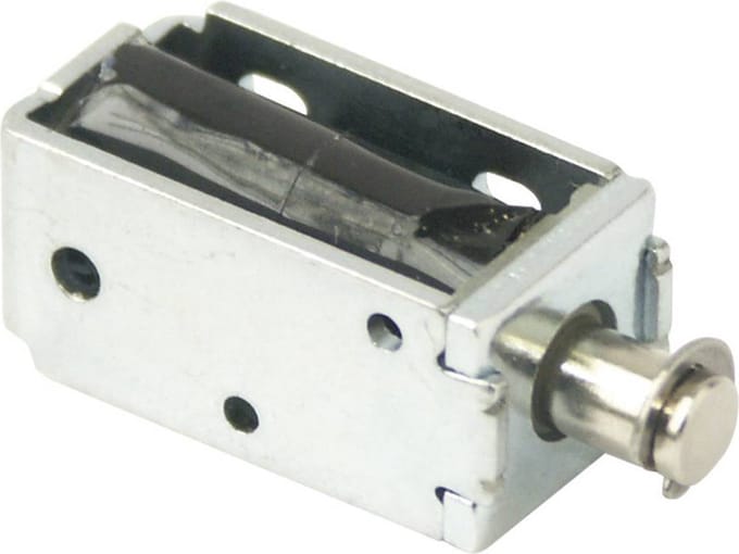 Intertec ITS-LS1110B-Z-12VDC Hefmagneet Trekkend 0.18 N/mm 2 N/mm 12 V/DC 1.1 W