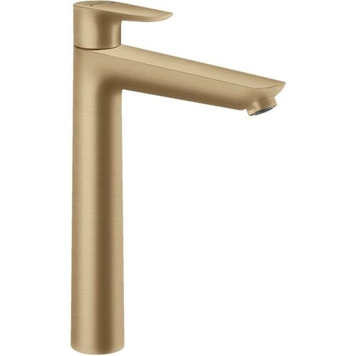 hansgrohe Talis E - Wastafelmengkraan - Ééngreeps bediening - Met trekwaste - 240mm maat - Brushed Bronze