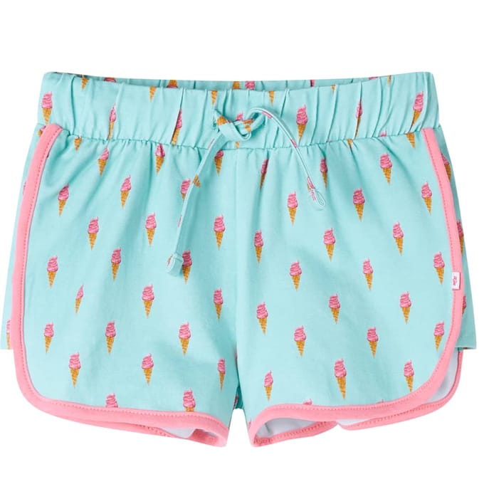 vidaXL Kindershorts met trekkoord 116 lichtmintkleurig
