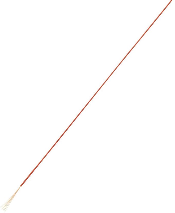 TRU COMPONENTS 1565362 Draad LiFY 1 x 0.75 mm² Rood 10 m