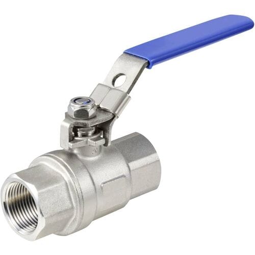 TRU COMPONENTS TC-2PC-DN20-316 TC-12770352 Standaard kogelkraan Schroefdraad (binnen): G3/4 64 bar (max) 1 stuk(s)