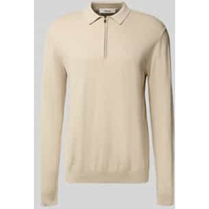 Regular fit gebreide pullover van puur katoen, model 'BERG'