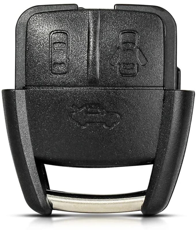XEOD Autosleutelbehuizing - sleutelbehuizing auto - sleutel - Autosleutel / Geschikt voor: Opel & Chevrolet 3 knops