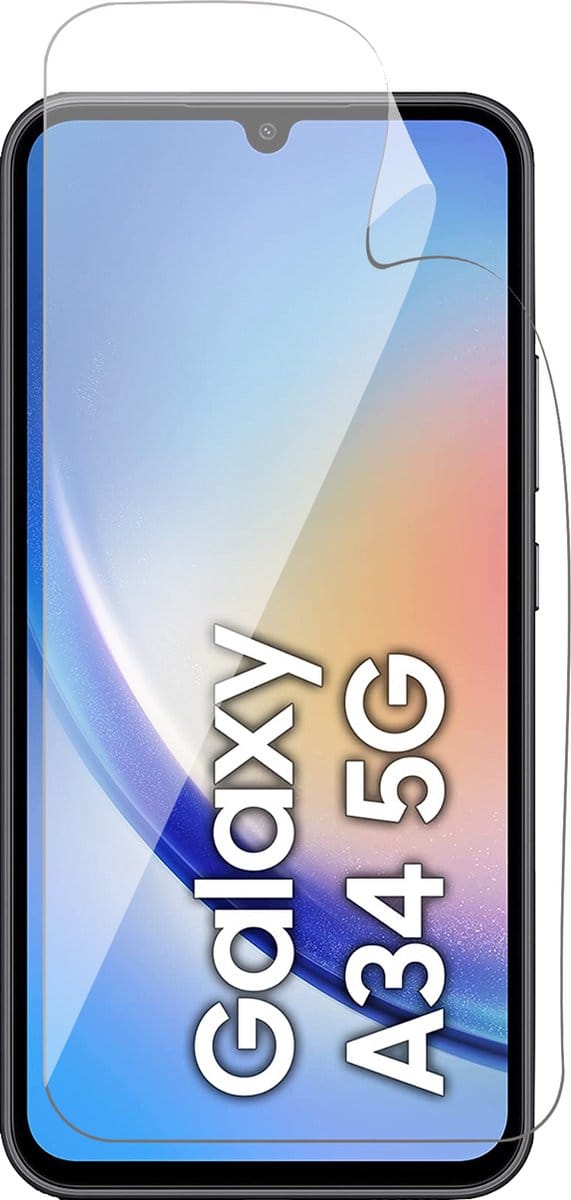 Screenprotector geschikt voor Samsung Galaxy A34 - 1x FlexGuard Screen Protector