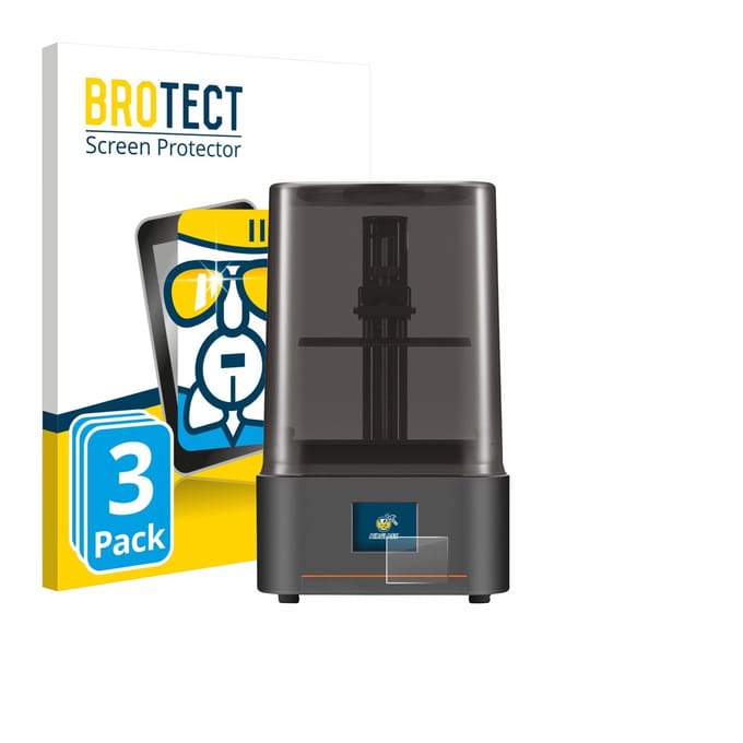 Screenprotector 3 Stuks voor Anycubic Photon Mono 4 Beschermglas transparant