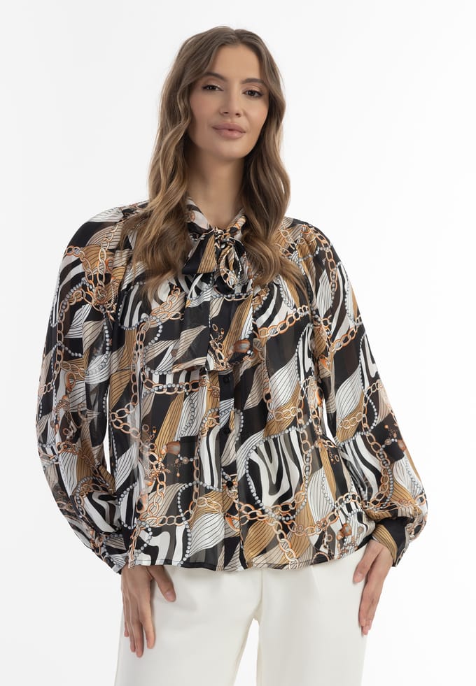 faina caneva blouse met kant