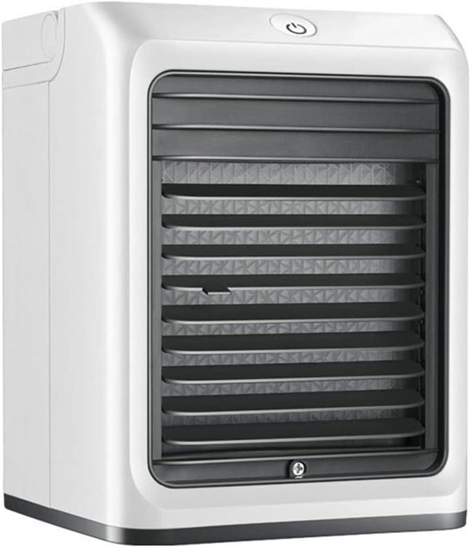 Mini Airco Ventilator - Persoonlijke Koeler - Persoonlijke Verkoeling - Draagbaar Waterkoeling - 2000 Gram - Wit