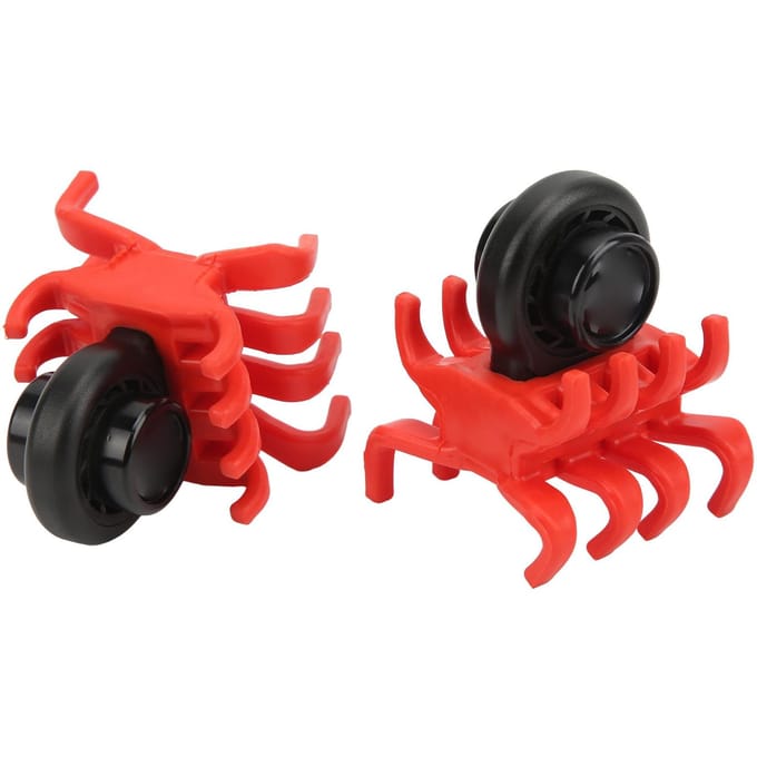 Harmonische Boogblad Schokdemper Boogledematen Krab Schokdemper Stabilisator voor Training SpelRood rood