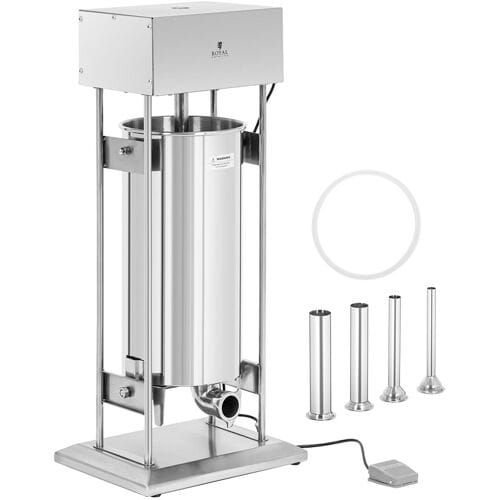 Worstvuller - 30 L - elektrisch - incl. 4 vulbuizen - Royal Catering RCSS-030E