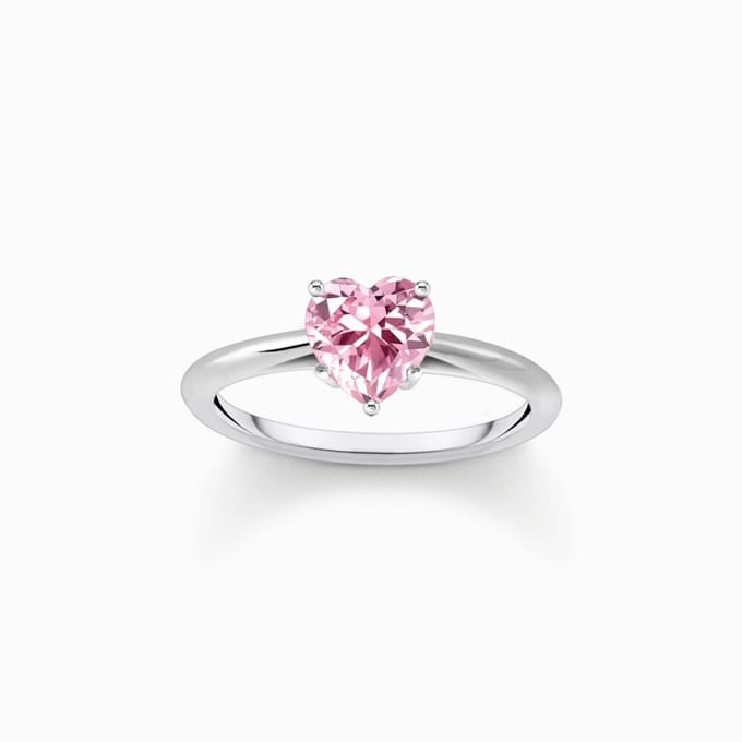 Thomas Sabo - TR2476-051-9-52 - Ring - Dames - Love & Hearts - ringmaat 52