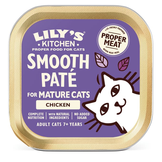 Lily's Kitchen Senior Smooth Paté Selectie 19 x 85 g - Kip