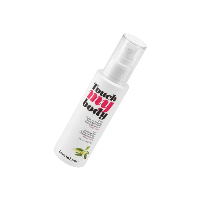 Touch my body Glijmiddel en massageolie in 1 Ylang Ylang