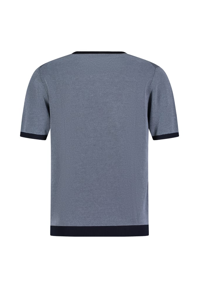 Roy Robson Knitted T-shirt Dark Blue  M