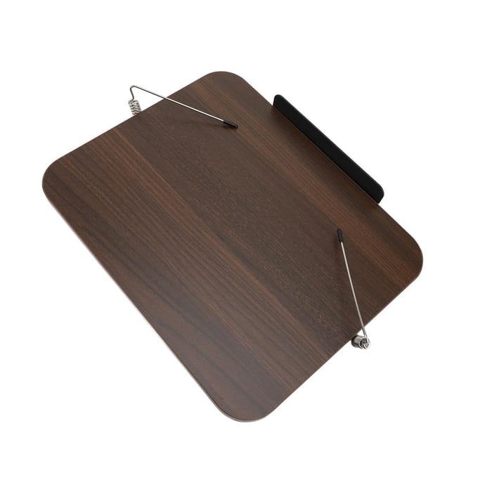 Support de lecture avec base rotative à 360 degrés et pinces à pages Support élévateur multifonctionnel Porte-livre noir