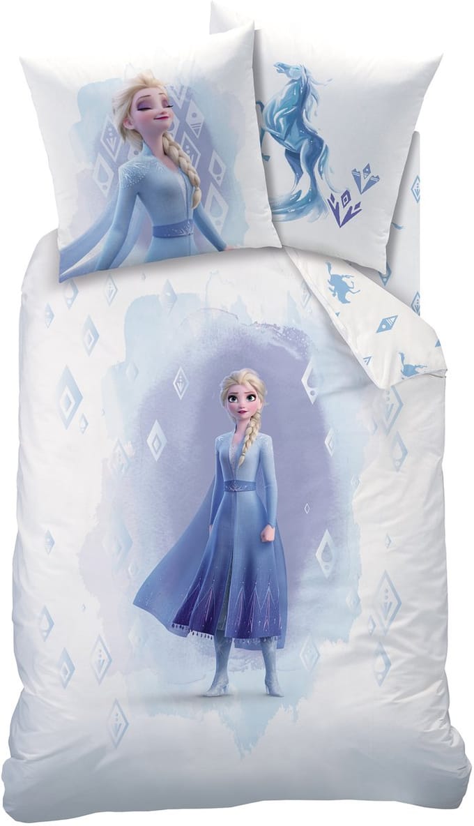Disney Frozen Dekbedovertrek Element - 140 x 200 + 63 x 63 cm - Katoen