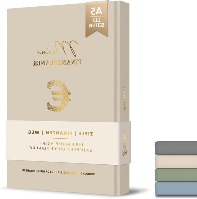Persoonlijke Organizer in Kaki, Financiële Planner met Ruimte voor Budgettering en Doelen