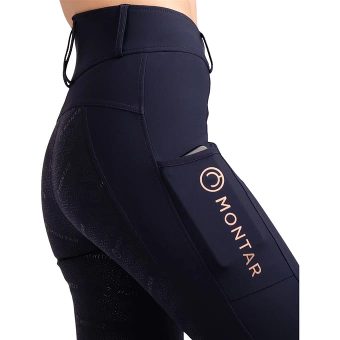 Montar Rijlegging Michelle Full Grip Donkerblauw - 36