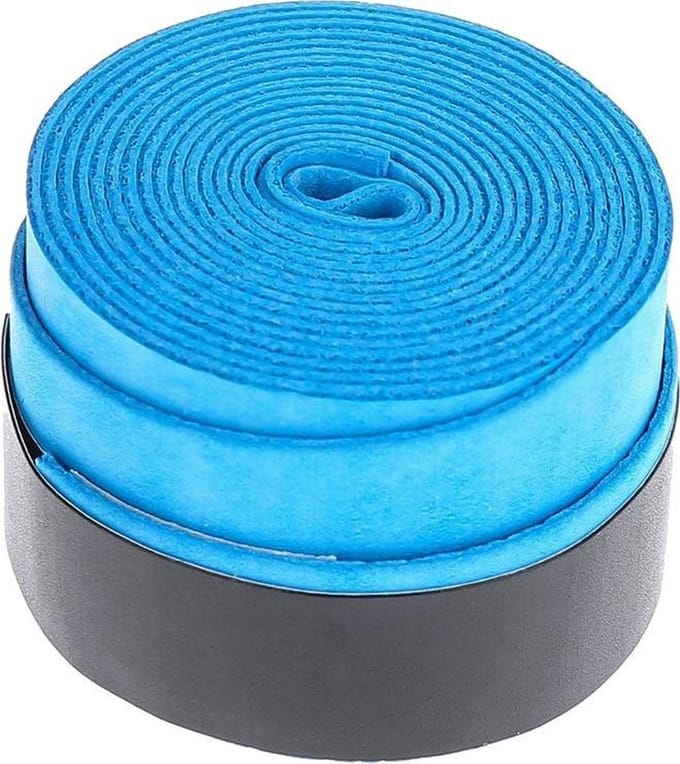 Fako Bijoux® - Racket Overgrip - Tennis - Soft - Blauw - 2 Stuks