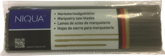 Niqua Marketerie Figuurzagen - Maat 2.0 - 144 Stuks