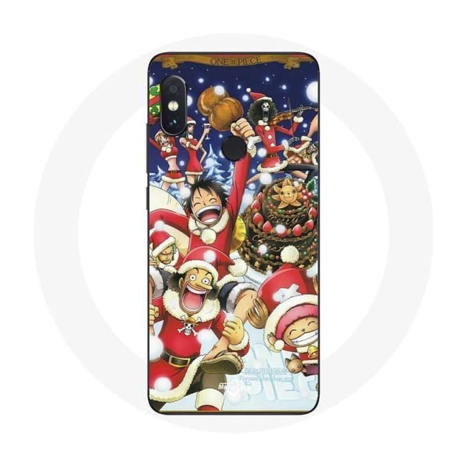 Coque pour Xiaomi Redmi Note 5 AI Dual Camera One Piece Christmas Day Anime Manga