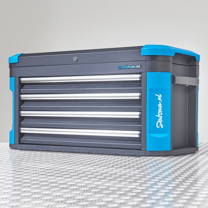 Datona® Gereedschapskist XL - Premium serie - Blauw