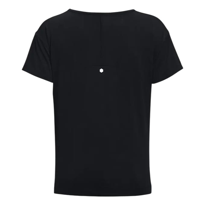 Under Armour Dames/Dames Rush Energy Core T-shirt met korte mouwen (Zwart)