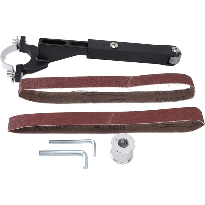 Adaptateur de ponceuse à bande pour meuleuse d'angle, accessoire de polisseuse pour ponceuse à bande pour modèle 100