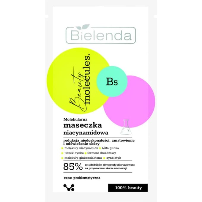 Bielenda Beauty Molecules Molecular Niacinamide Mask 8 g
