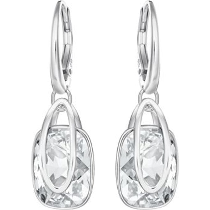 Swarovski Oorbellen Dames Zilver 5528487 Silver black