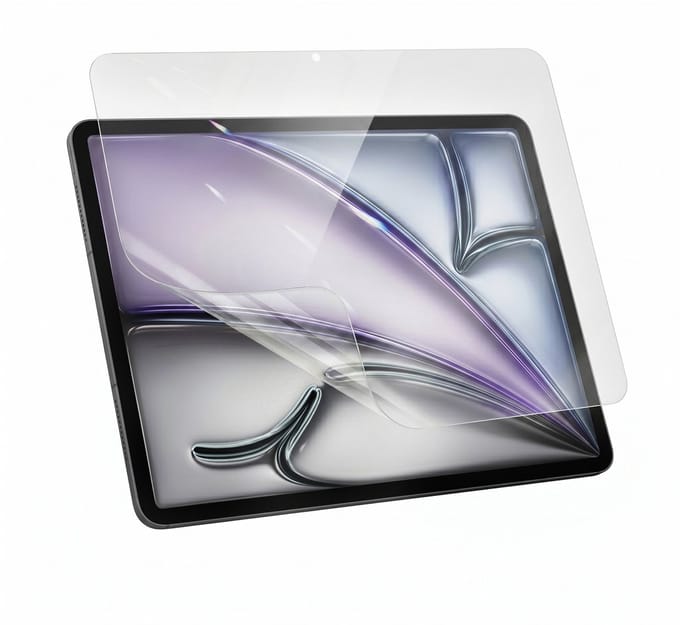 Forcell, Screenprotector voor Tablet tot 13 Inch Flexibel Krasbestendig, Transparant