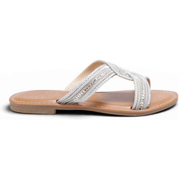 Platte sandalen La Modeuse 78978_P188046